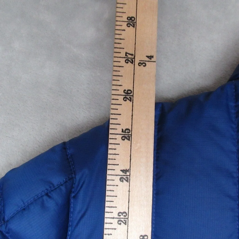 REI Down Jacket Boys‎ XL 18 Blue Full Zip Quilted Light Insulated Warm Puffer